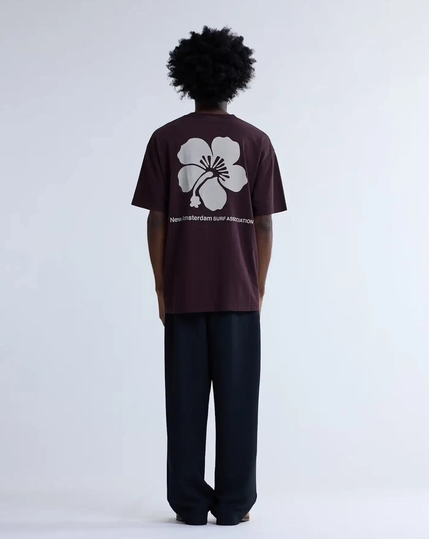 Camiseta New Amseterdam Hibiscus Tee 2601078003 WALNUT NEW AMSTERDAM 