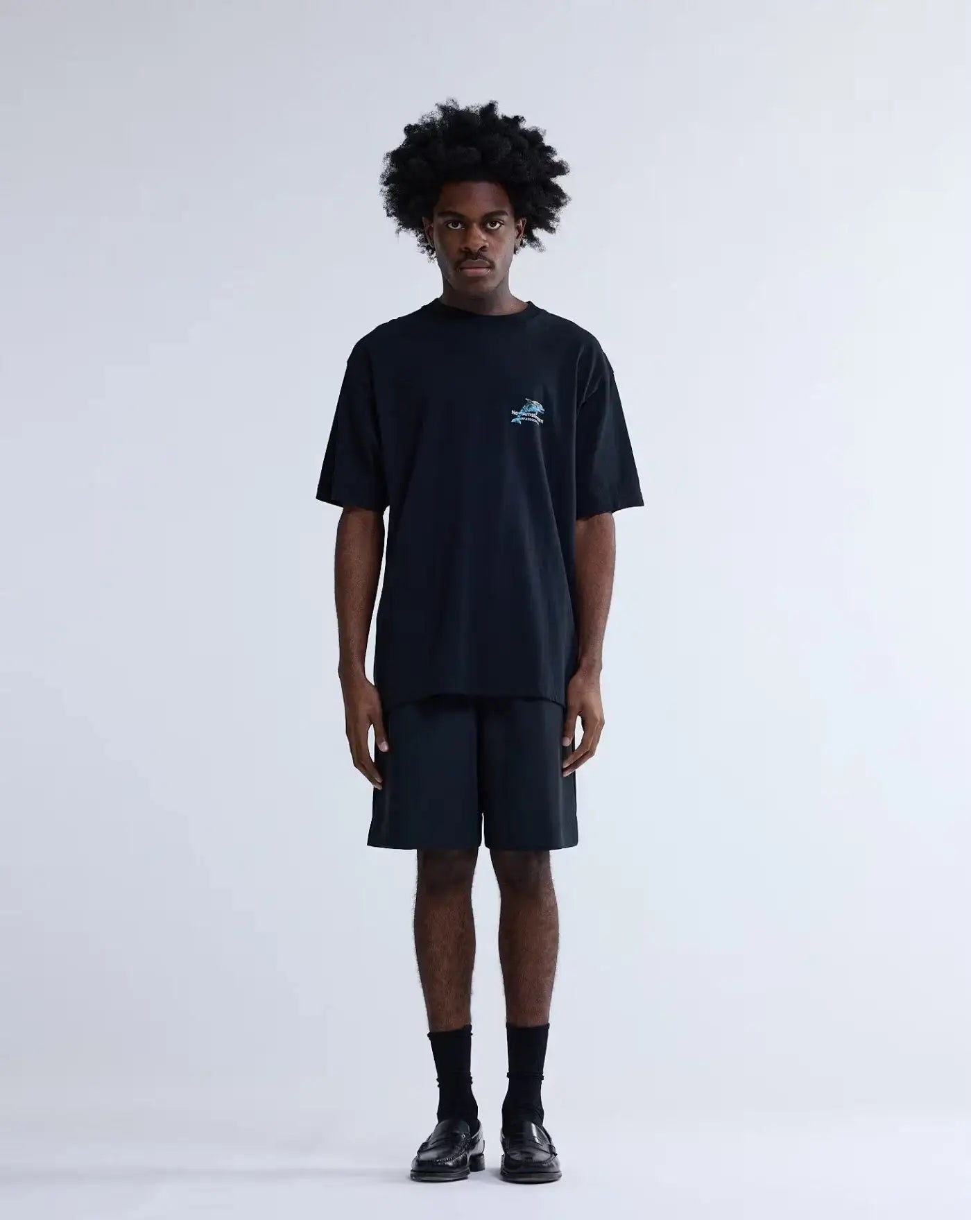 Camiseta New Amsterdam Dolphin Tee 2601081001 BLACK NEW AMSTERDAM 
