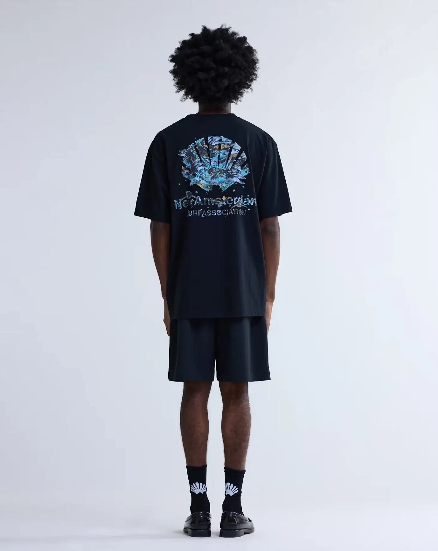 Camiseta New Amsterdam Dolphin Tee 2601081001 BLACK NEW AMSTERDAM 
