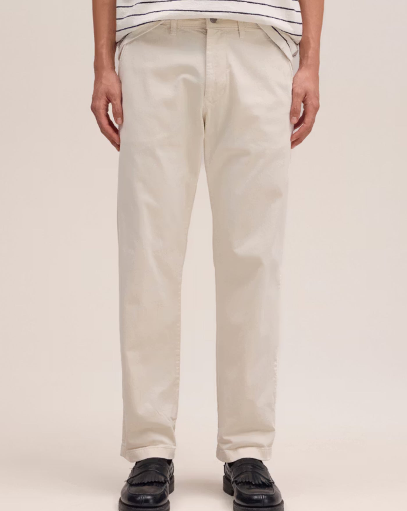 Pantalon NN.07 Adan 2521923160 016 IVORY, L32 NN. 07 