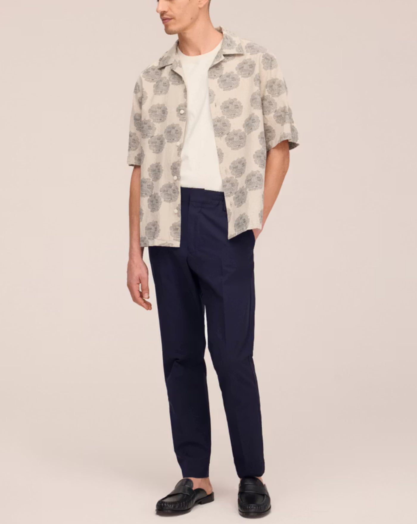 Pantalon NN.07 Billie 2610000021 200 NAVY BLUE NN. 07 