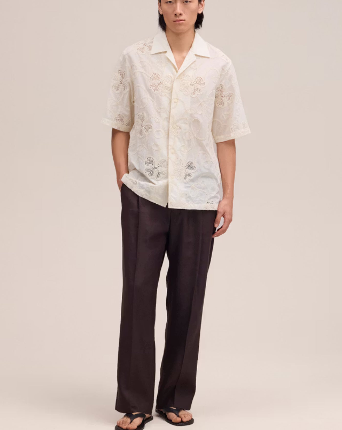 Camisa NN.07 Ben 2610000063 016 IVORY NN. 07 