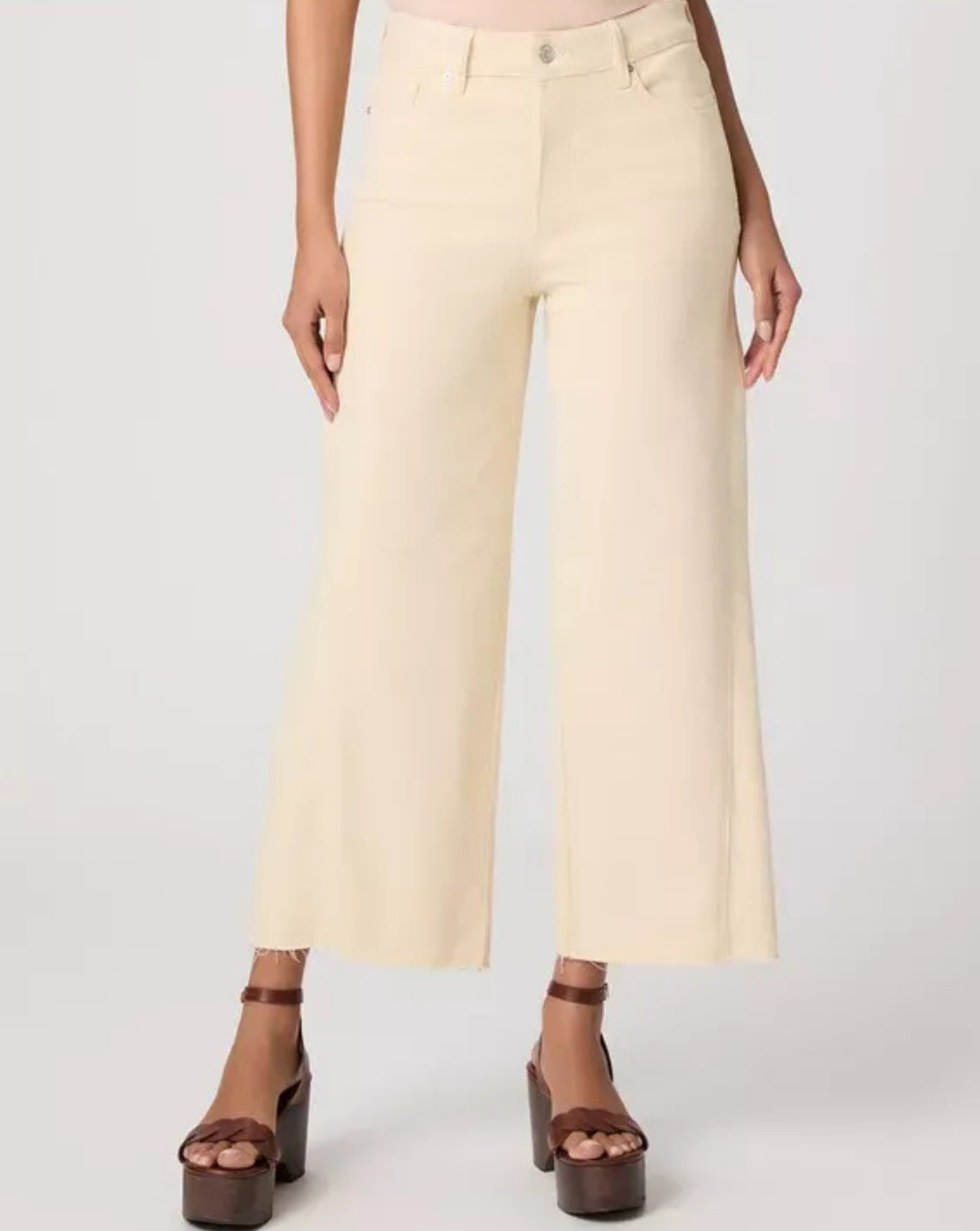 Pantalones Paige Anessa Wide Leg Twisted 1L08208-C980 WC980 BUTTER PAIGE 