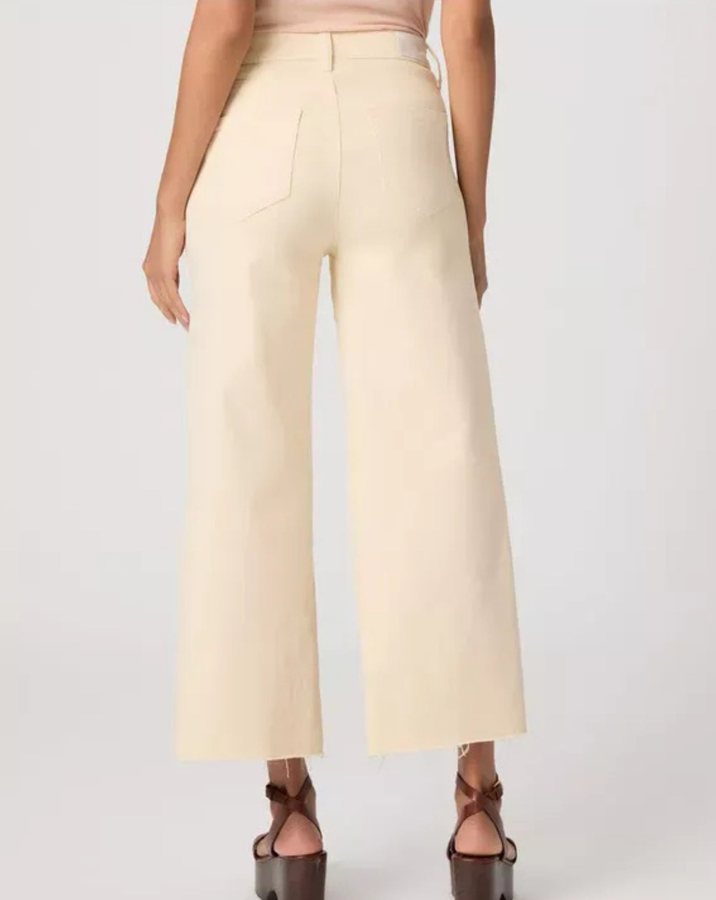 Pantalones Paige Anessa Wide Leg Twisted 1L08208-C980 WC980 BUTTER PAIGE 