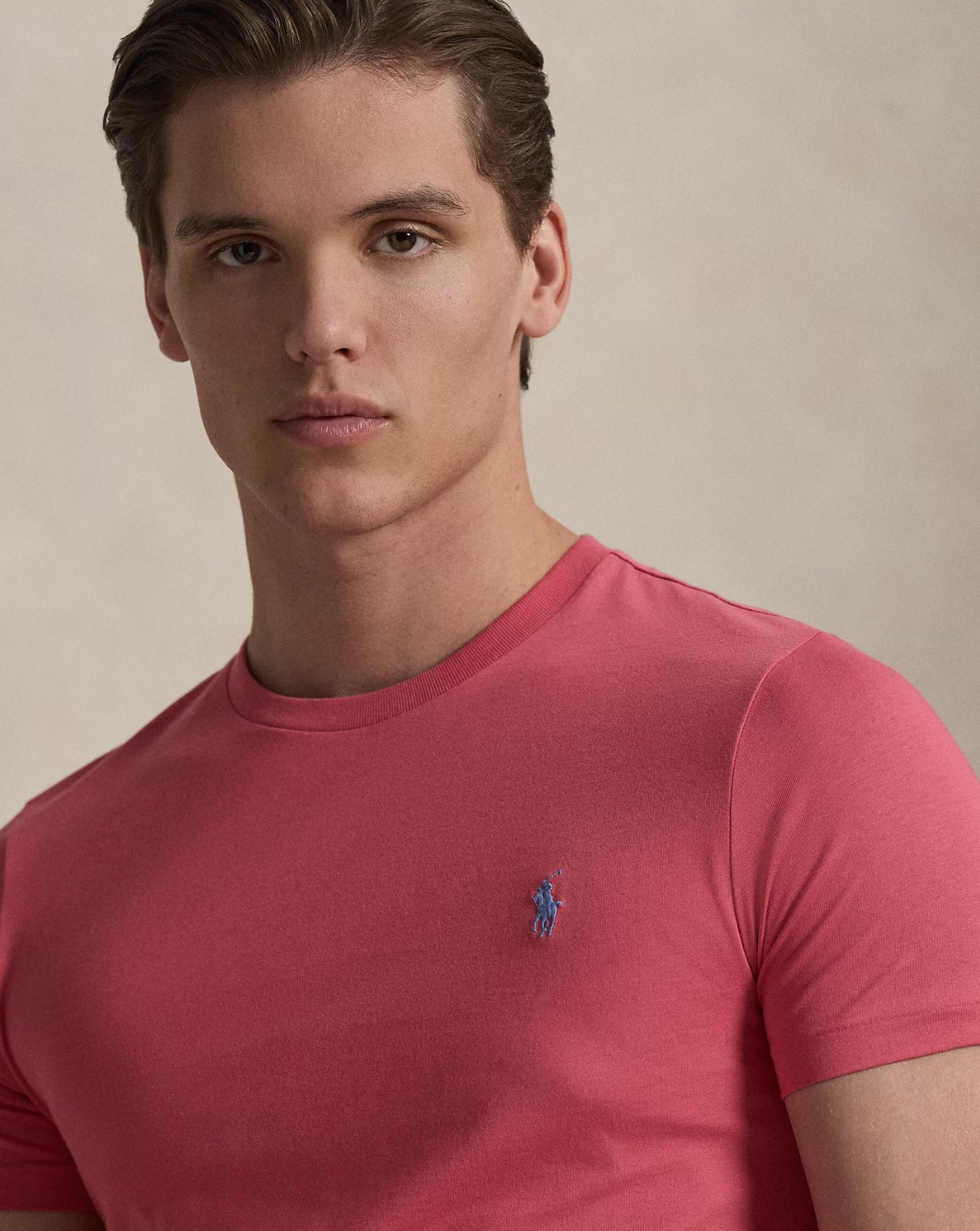 Camiseta Polo Ralph Lauren Basic 710671438515 RED SKY/C7215 POLO RALPH LAUREN 