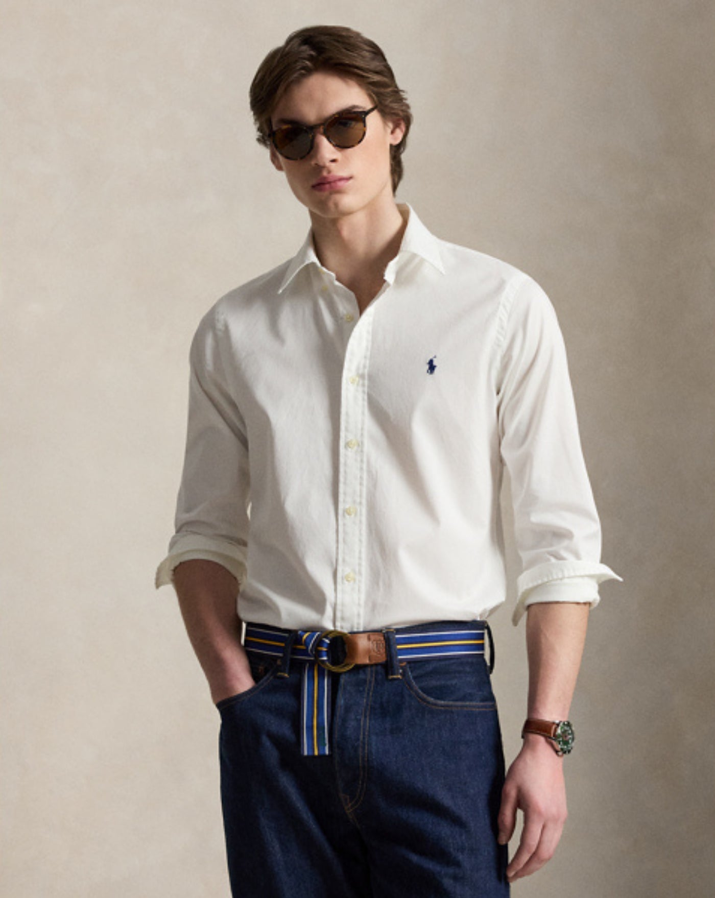 Camisa Polo Ralph Lauren Basic 710B20512003 WHITE POLO RALPH LAUREN 