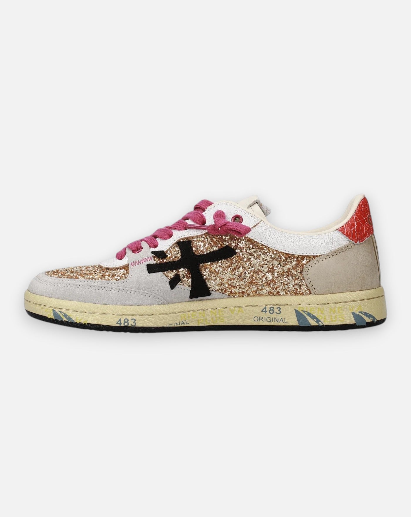 Zapatillas Premiata Bskt Clayd 8166 BSKTCLAD8166 GOLD/LILAC PREMIATA 
