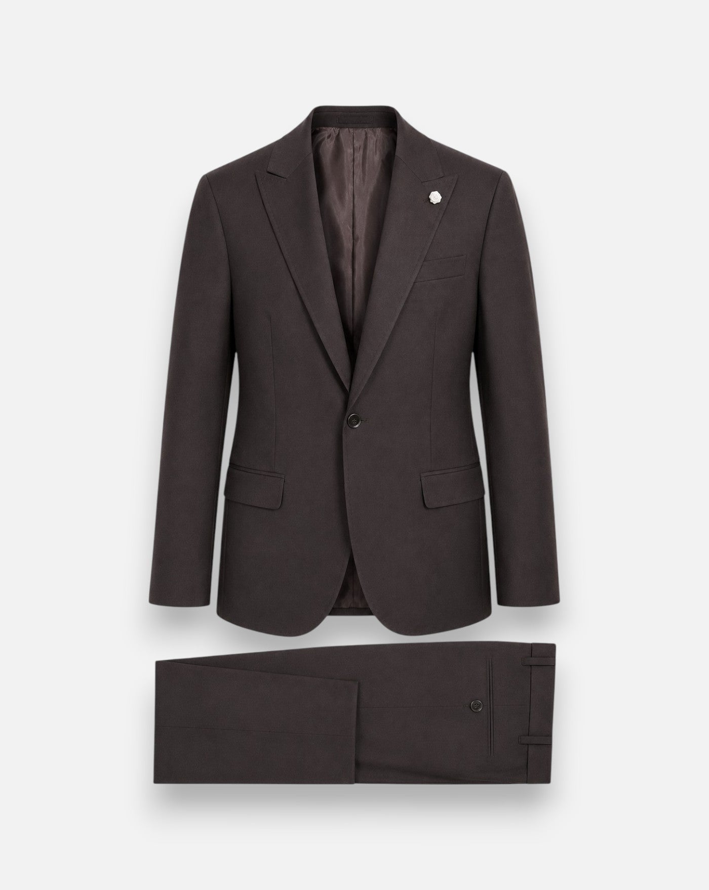 Traje Ramon Sanjurjo One Button RS81668096 70BROWN RAMON SANJURJO 