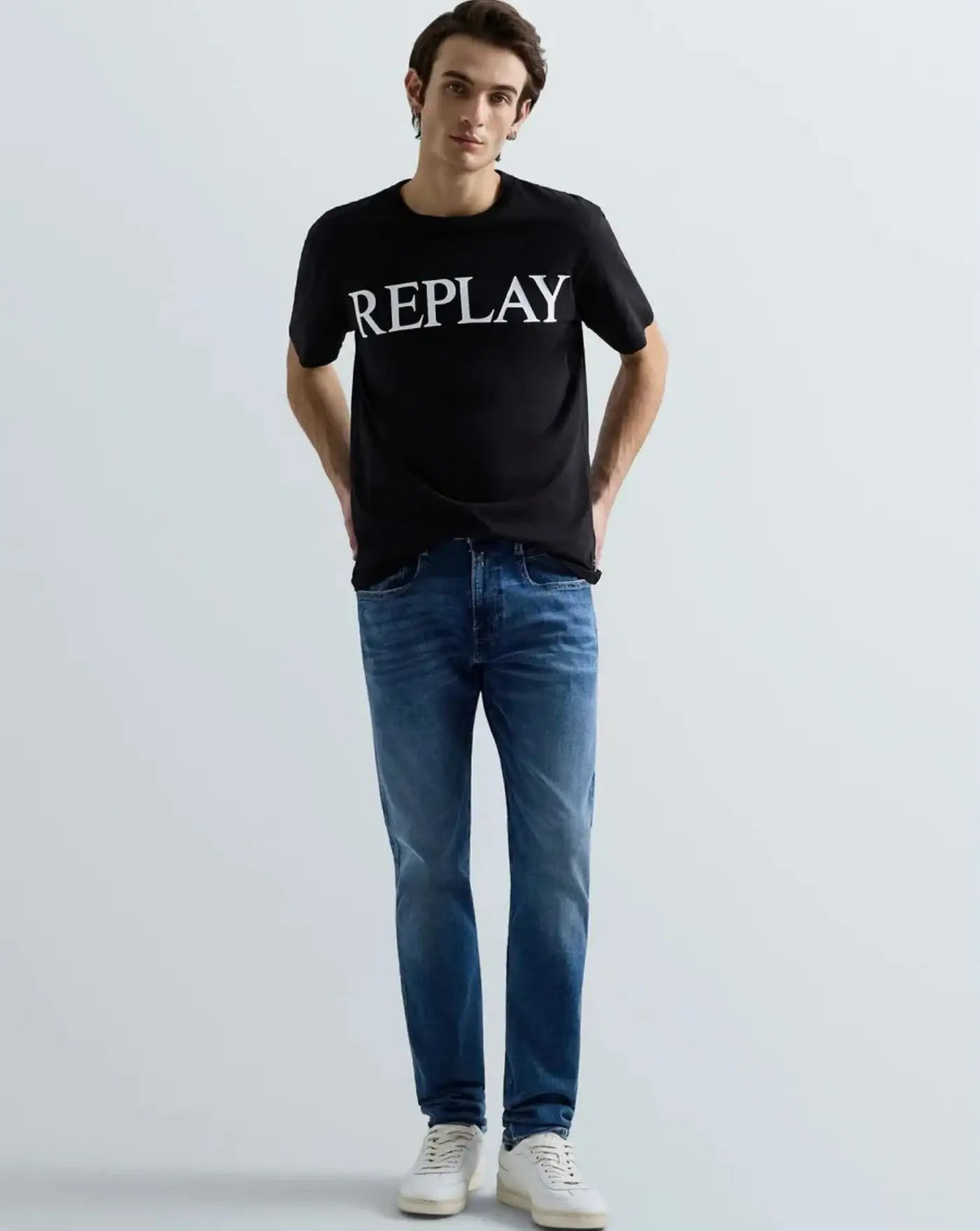 Denim Replay Anbass Hyperflex M914Y030661990 009 REPLAY 