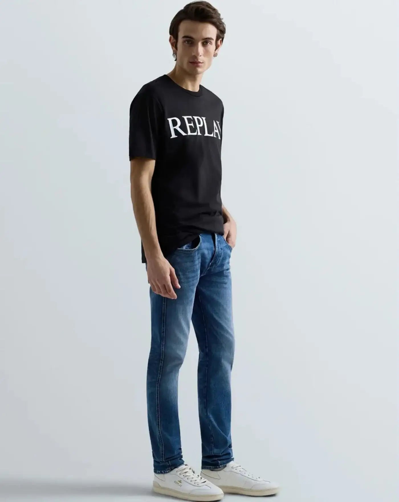Denim Replay Anbass Hyperflex M914Y030661990 009 REPLAY 