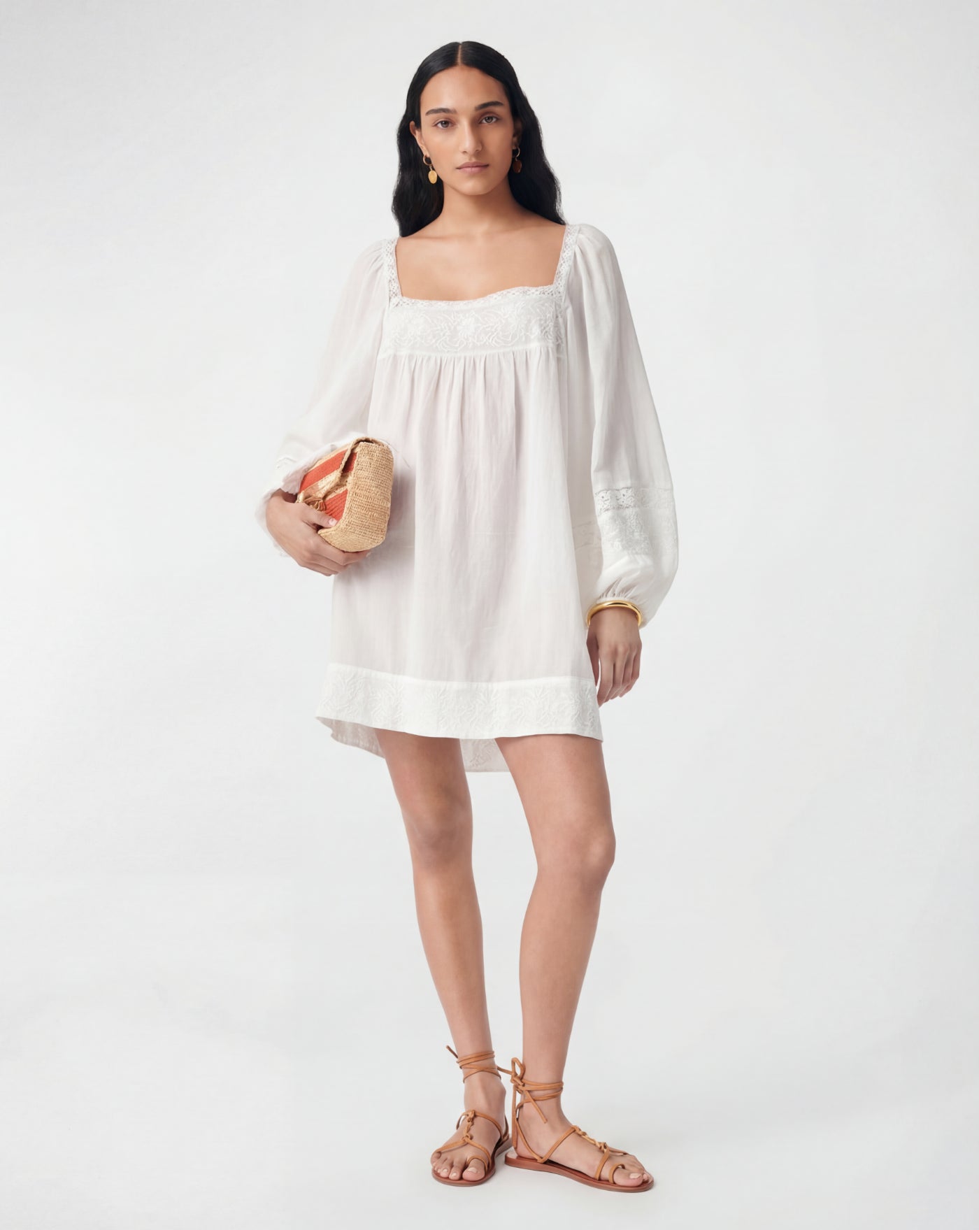 Vestido Vanessa Bruno Graziella 6EVA53V08848 BLANC VANESSA BRUNO 