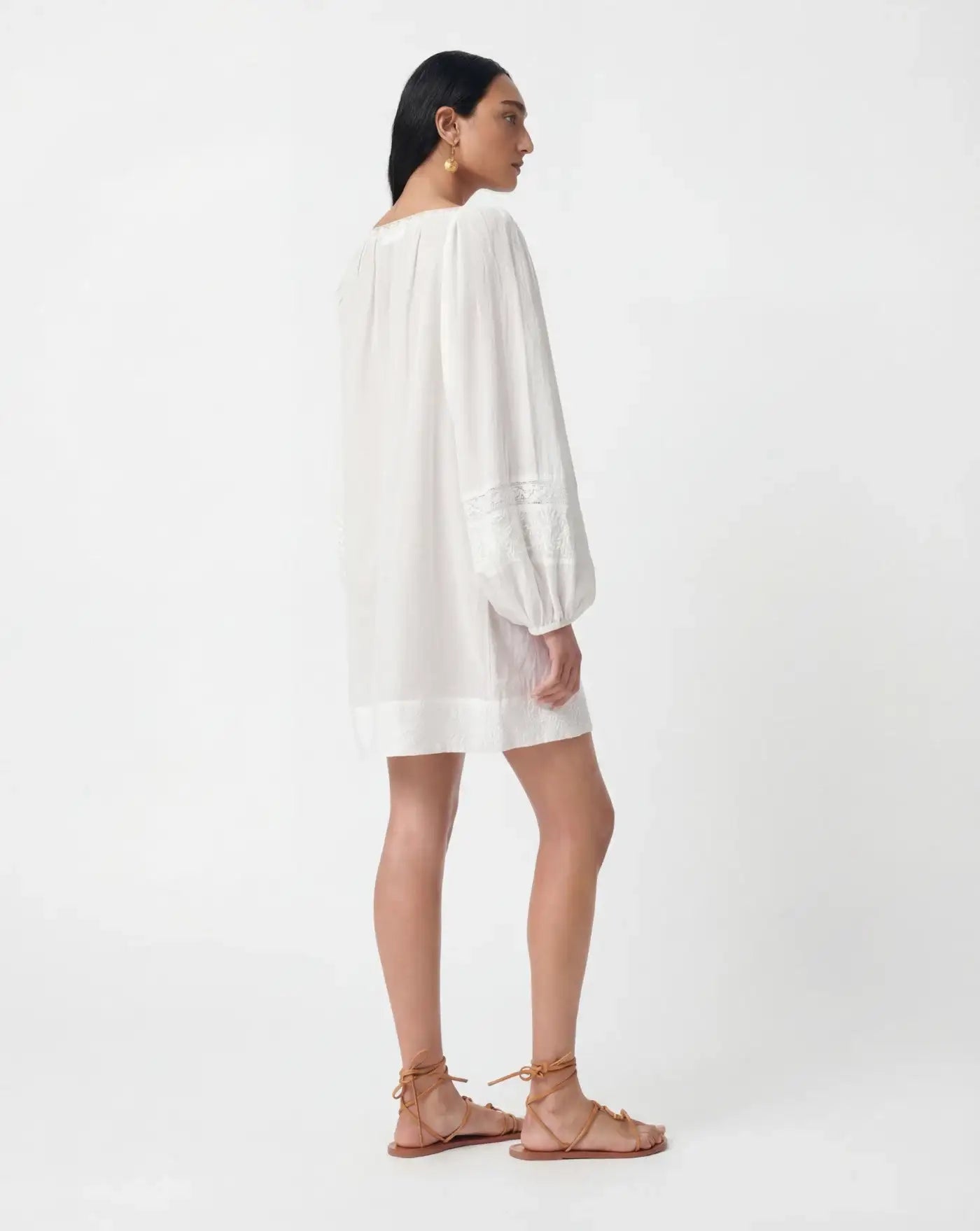 Vestido Vanessa Bruno Graziella 6EVA53V08848 BLANC VANESSA BRUNO 