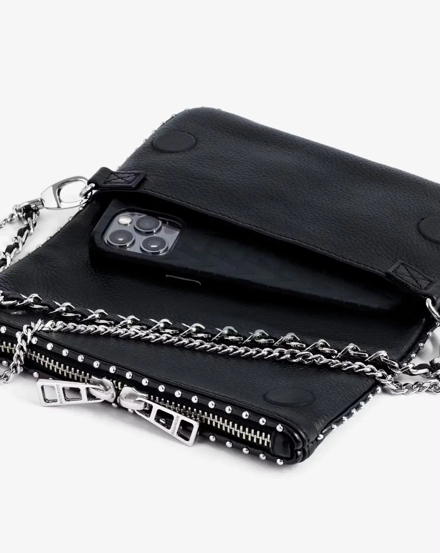 Bolso Zadig & Voltaire Rock Nano Granined Studs LWBA03977 11 ZADIG & VOLTAIRE 
