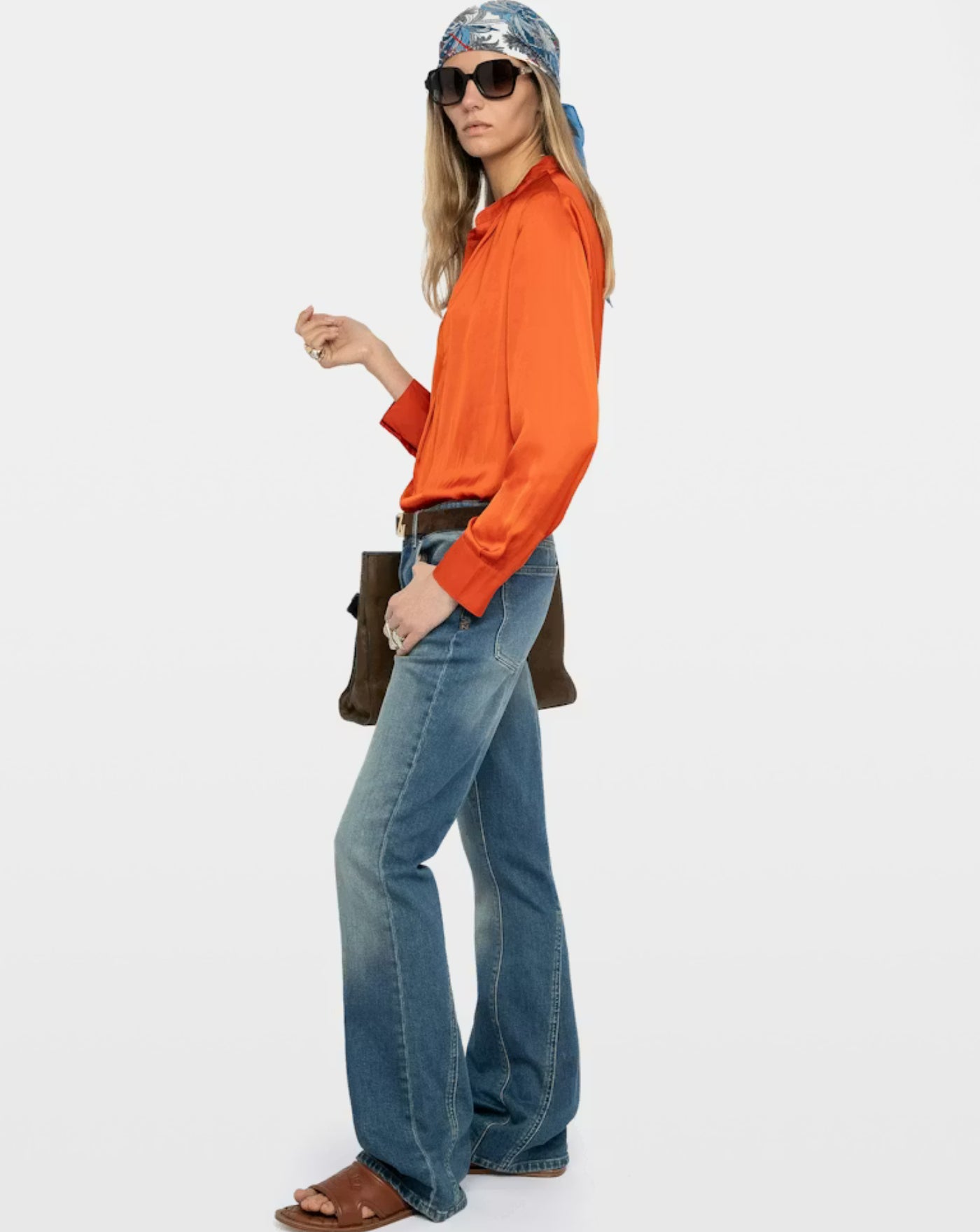 Camisa Zadig & Voltaire Tink Saten WWSH00021 807 ZADIG & VOLTAIRE 