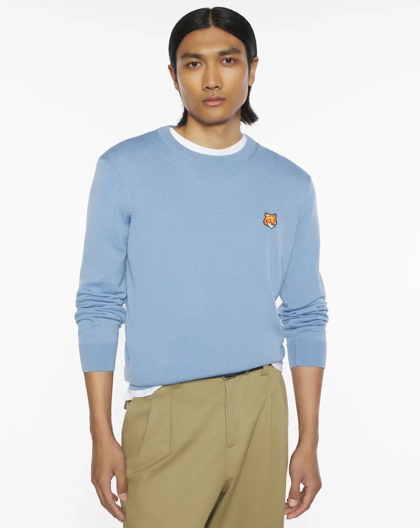Jersey Maison Kitsune Fox Head PM00801KT1181 0331 MAISON KITSUNE 