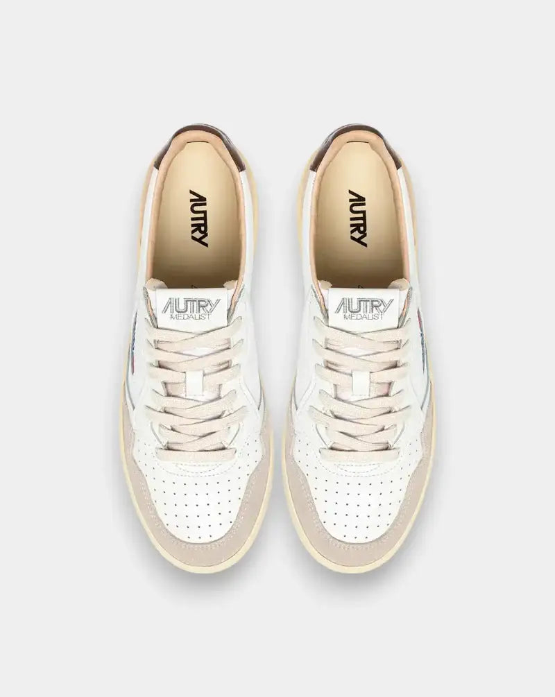 Zapatillas Autry Medalist AULM LS15 AULM LS15 WHT/TEAK AUTRY 