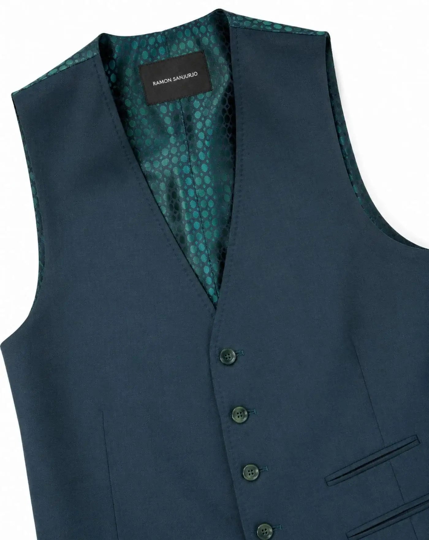 Traje Ramon Sanjurjo 3 piezas 8388-8066-26 GREEN RAMON SANJURJO 
