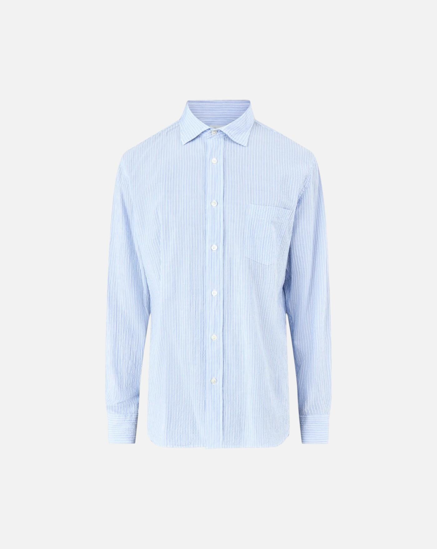 Camisa Hartford Striped Cotton Shirt BF11008 01 HARTFORD 