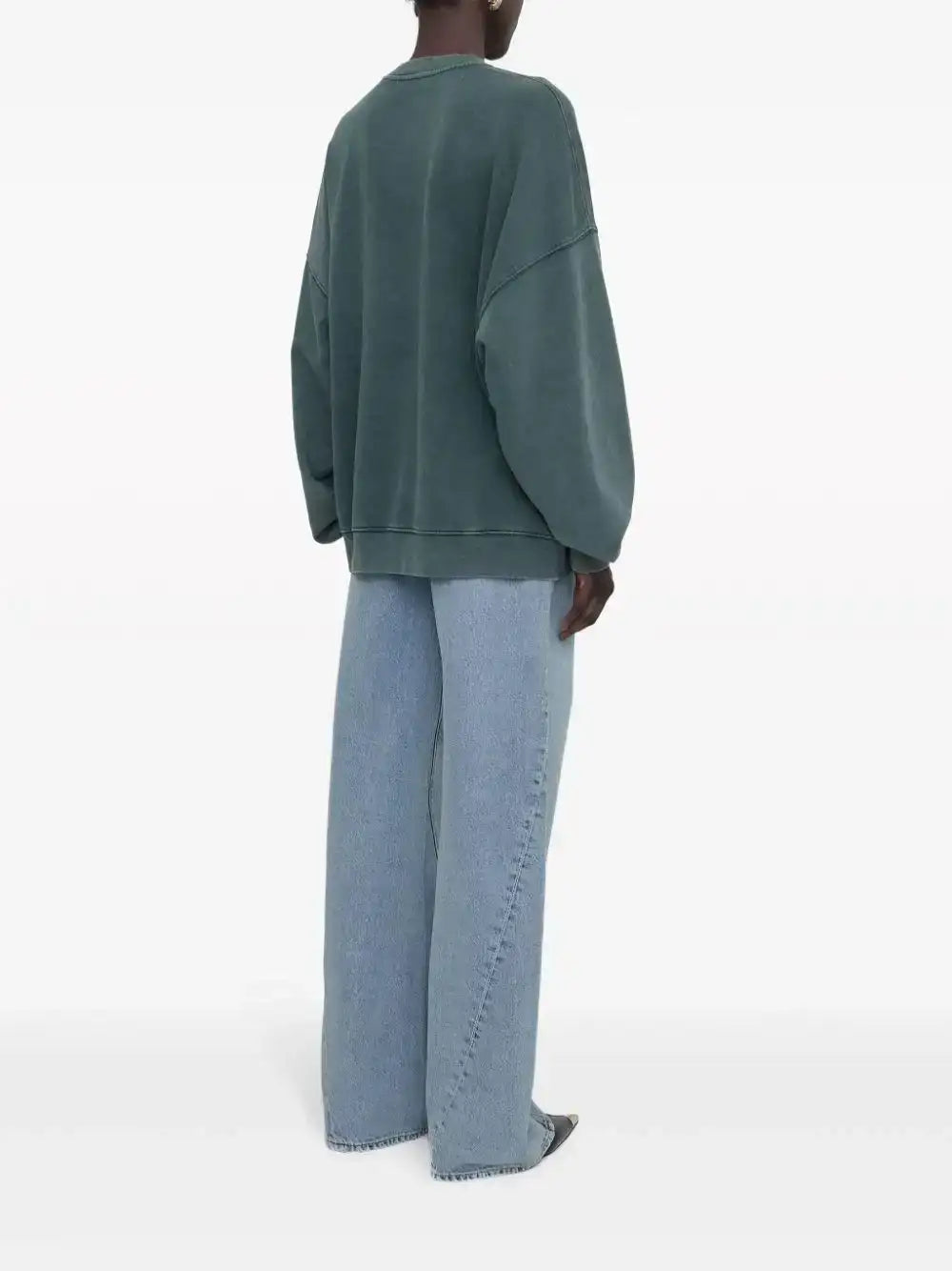 Sudadera Anine Bing Miles A0810025310 GREEN ANINE BING 