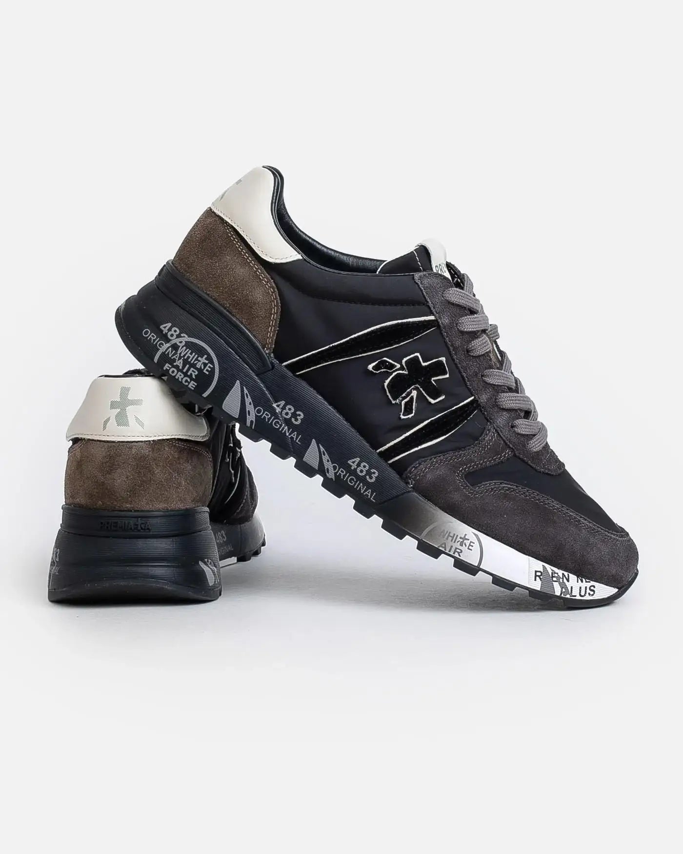 Zapatillas Premiata Lander Var 4951 LANDER 4951 BLACK PREMIATA 