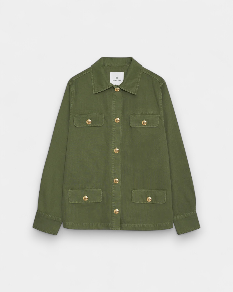 Chaqueta Anine Bing Corey A017178320 ARMY GREEN ANINE BING 