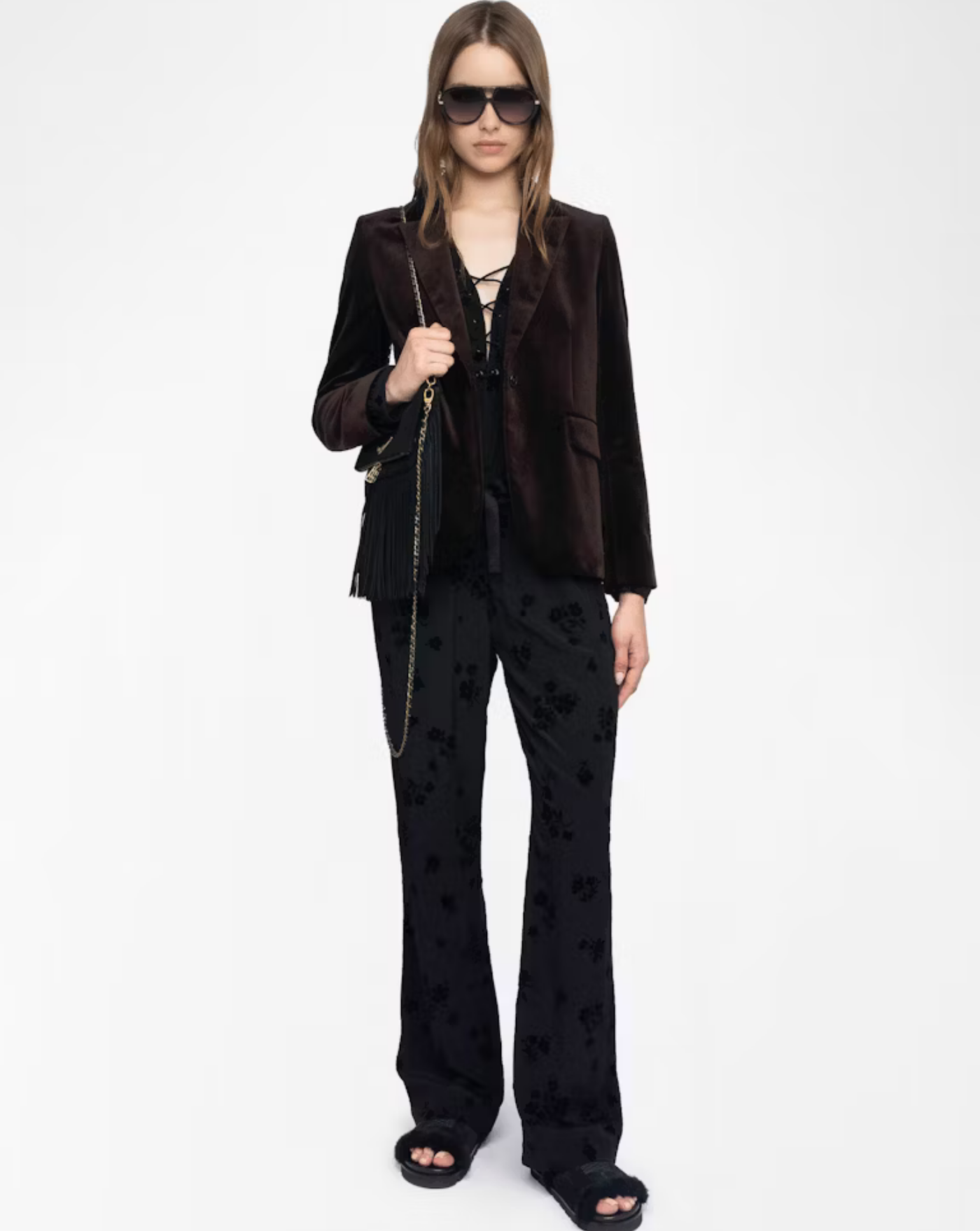 Pantalon Zadig & Voltaire Poma WWPA01877 011 ZADIG & VOLTAIRE 