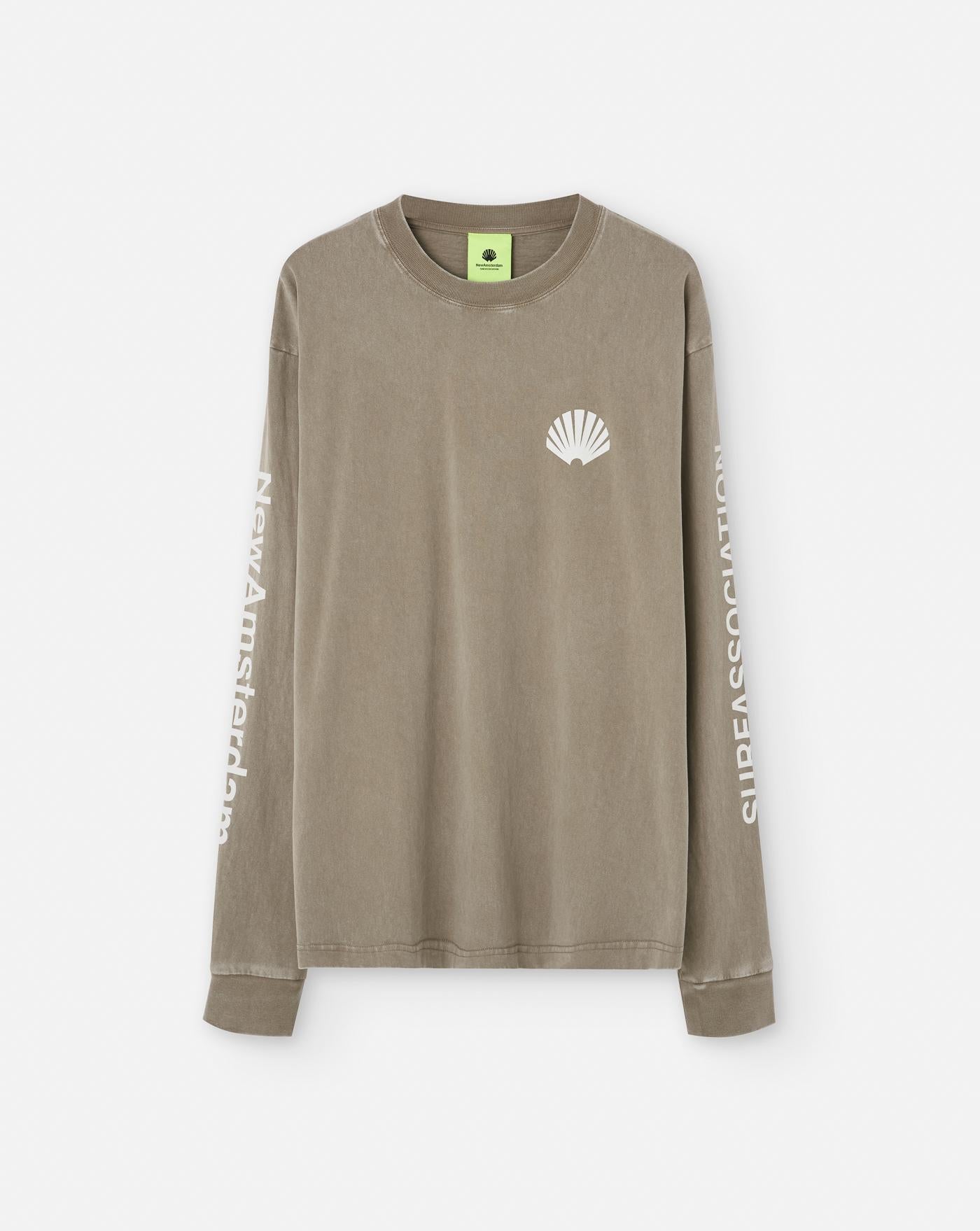 Camiseta New Amsterdam Logo Longsleeve Tee Seneca Rock 2501081003  NEW AMSTERDAM 