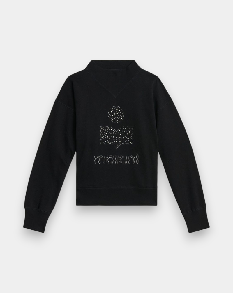 Sudadera Isabel Marant Moby SW0003FA C3M13E 01BK BLACK ISABEL MARANT 