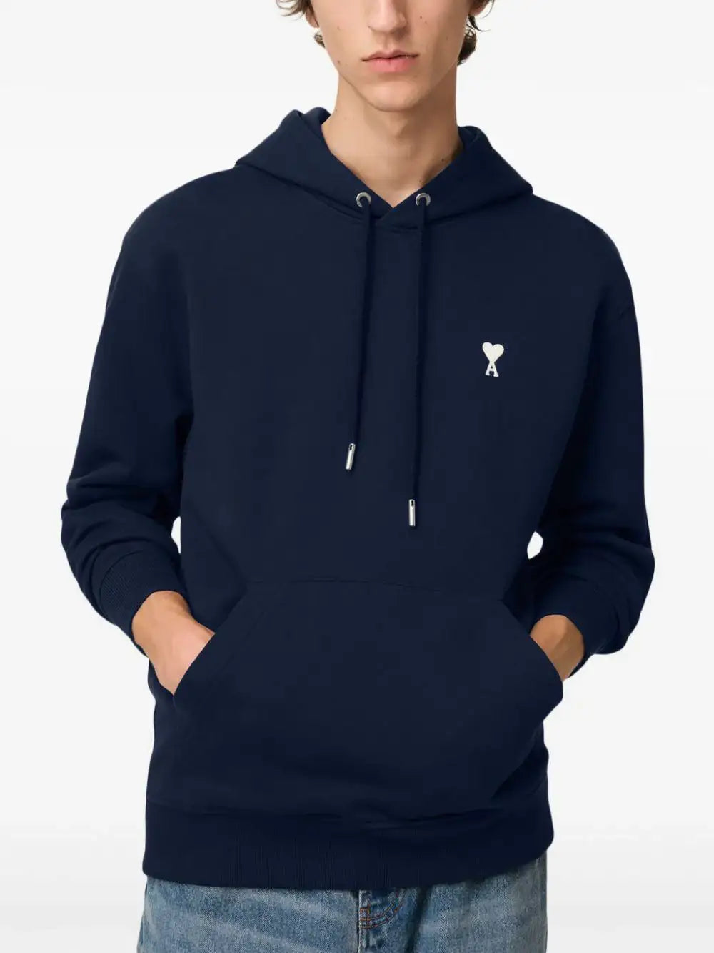 Sudadera Ami Paris Hoodie Off White Ami de Coeur HSW260 730430 AMI PARIS 