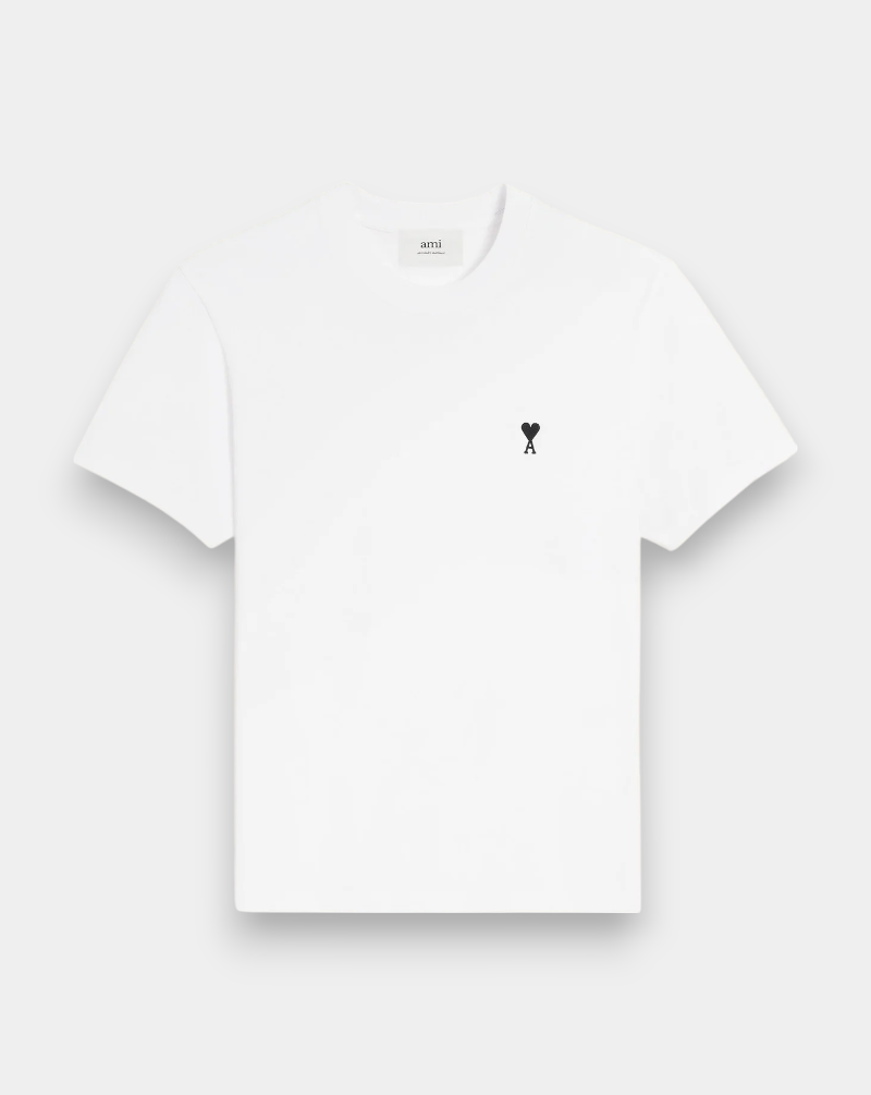 Camiseta Ami Paris Ami de Coeur HTS346724 100 AMI PARIS 