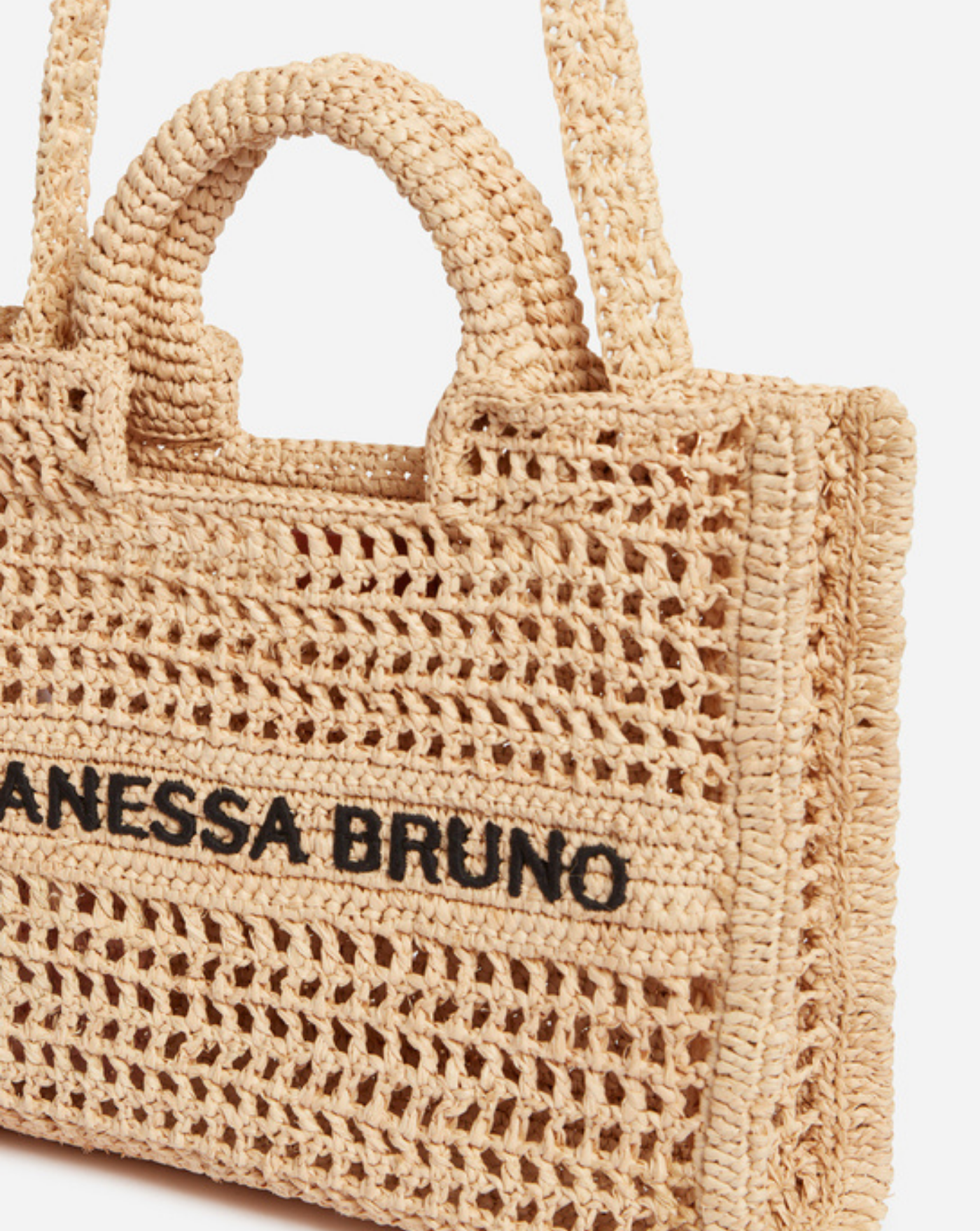 Bolso Vanessa Bruno Panier 3EVE60 V40884SABLE/NOIR VANESSA BRUNO 