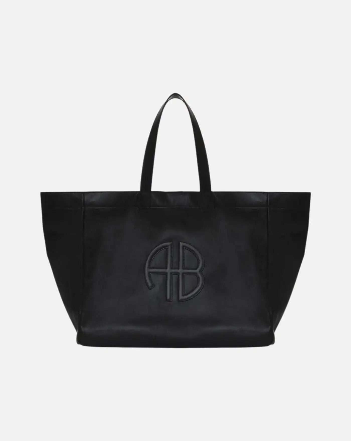 Bolso Anine Bing LARGE RIO TOTE - BLACK RECYCLED LEATHER A132148005 BLACK ANINE BING 
