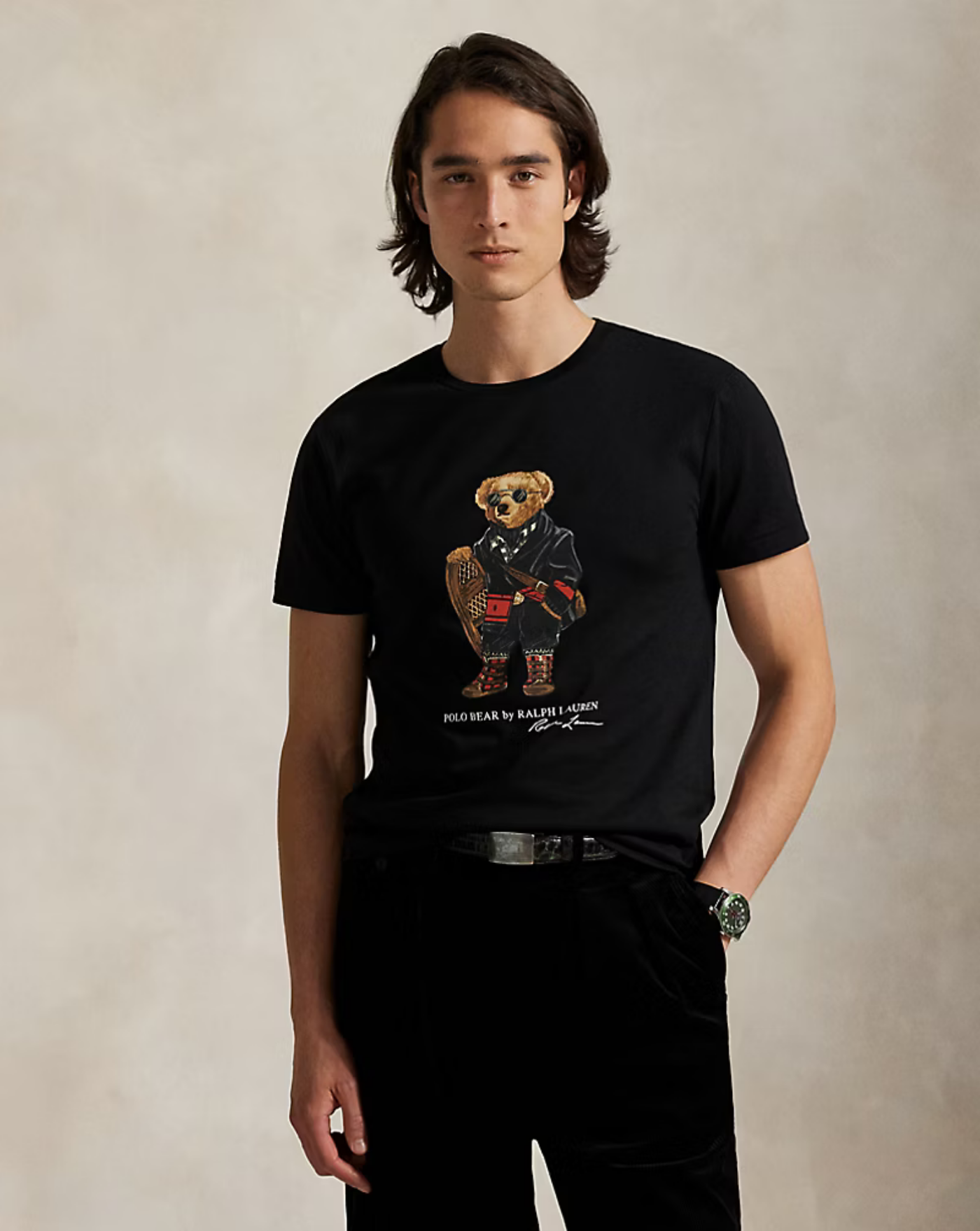 Camiseta Polo Ralph Lauren Bear 710P00094001 POLO BLACK POLO RALPH LAUREN 