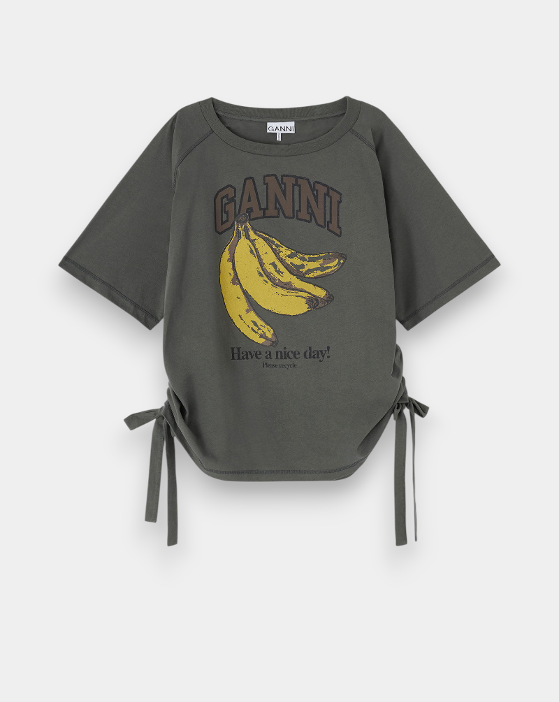 Camiseta Ganni Banana A1050047 490 GANNI 