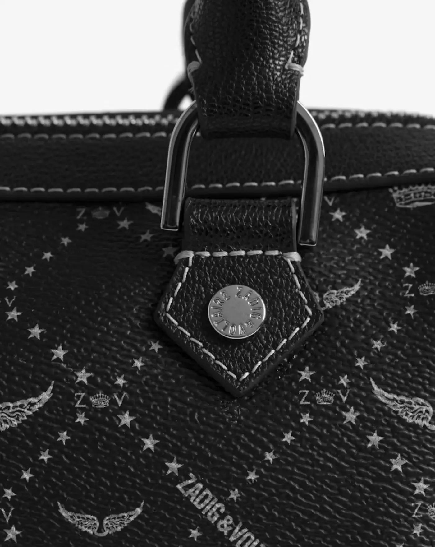 Bolso Zadig & Voltaire Xs Sunny Vibe Monogram LWBA04164 011 ZADIG & VOLTAIRE 