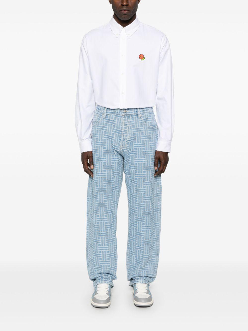 Camisa Kenzo Gots FF55CH4109LO 01 KENZO 