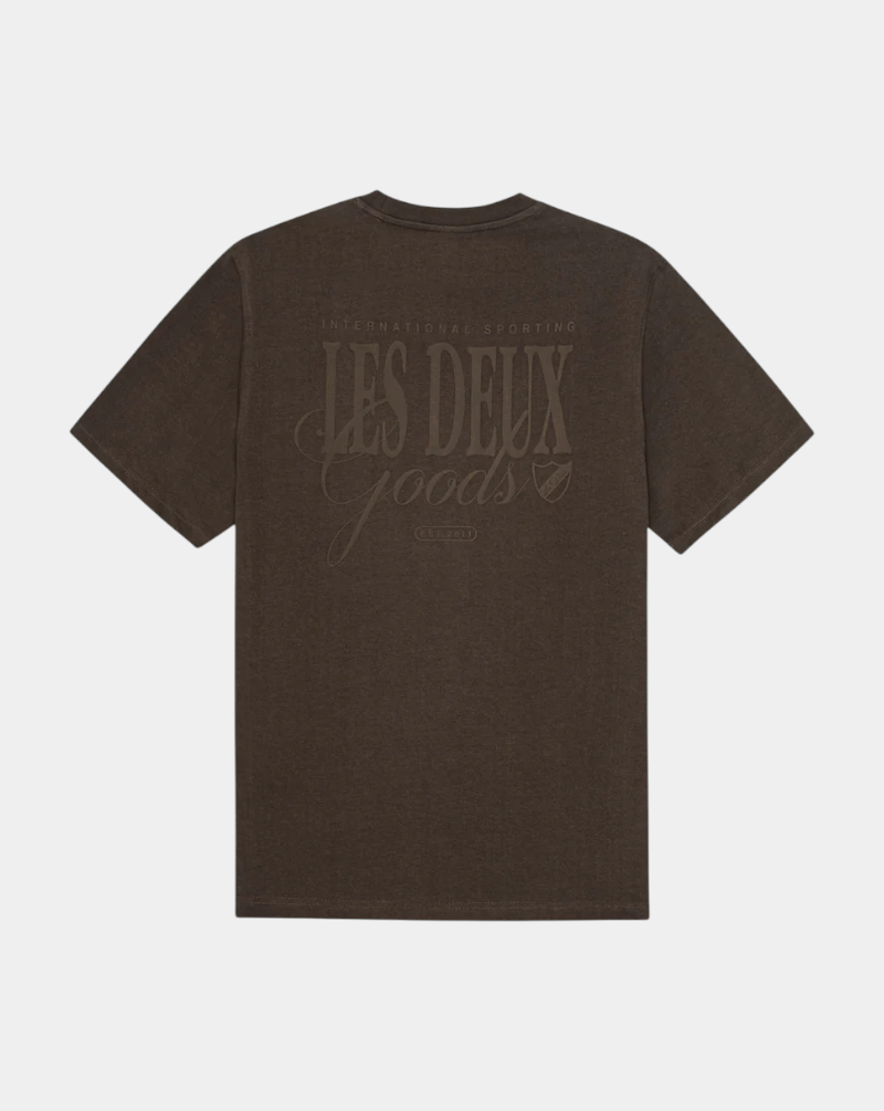 Camiseta Les Deux Ben Goods T-shirt 1001506 962TURKISH COFFE BROWN LES DEUX 