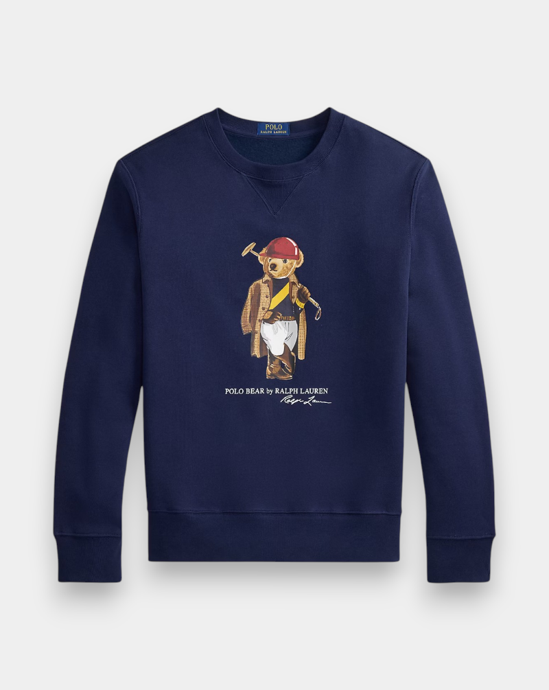 Sudadera Polo Ralph Lauren Bear 710B14625001 NEWPORT NAVY-SOCIETY BEAR POLO RALPH LAUREN 