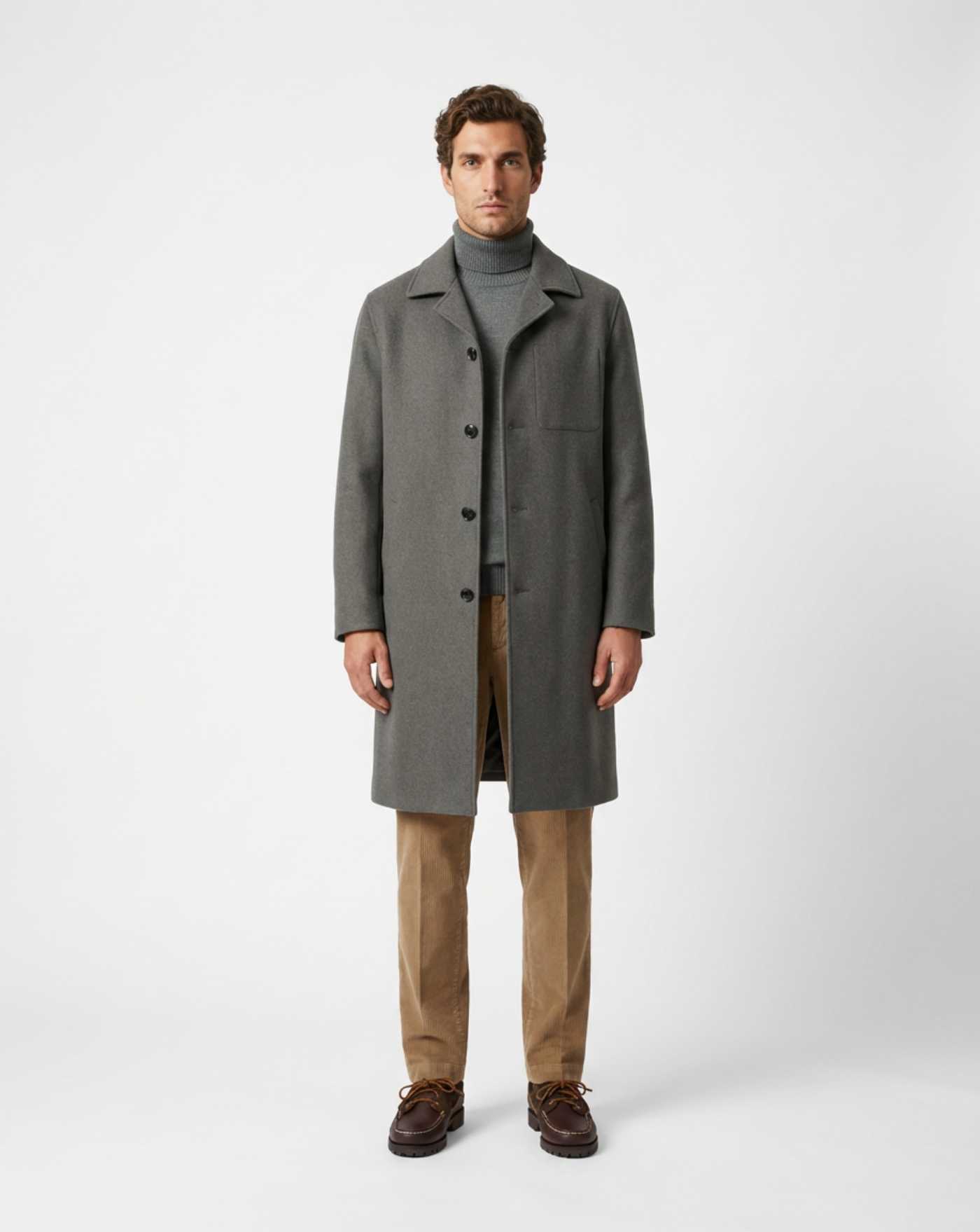 Abrigo Ami Paris Car HCO471WV0022 055 AMI PARIS 