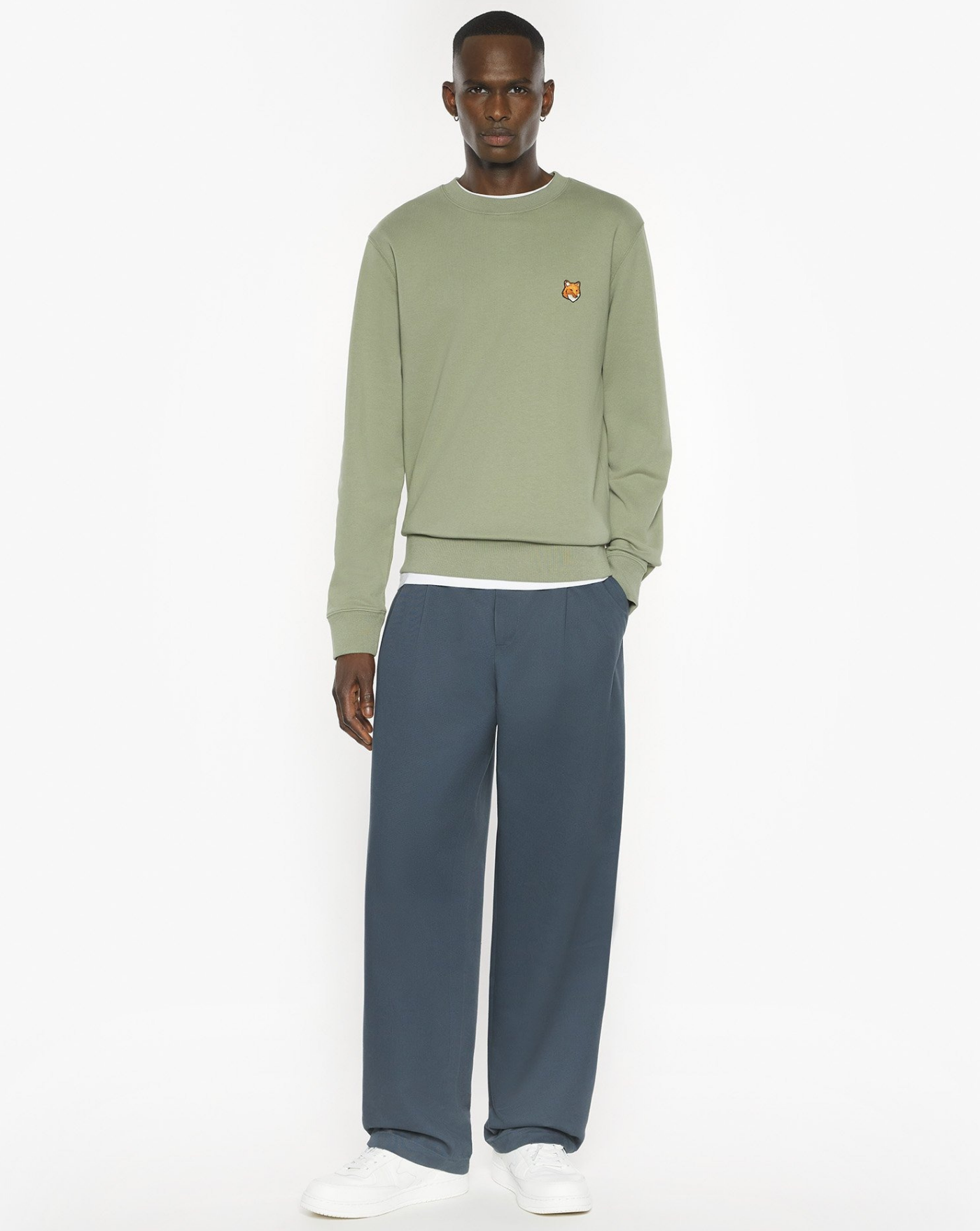 Sudadera Maison Kitsune Fox Head PM00303KM0340 P131 MAISON KITSUNE 