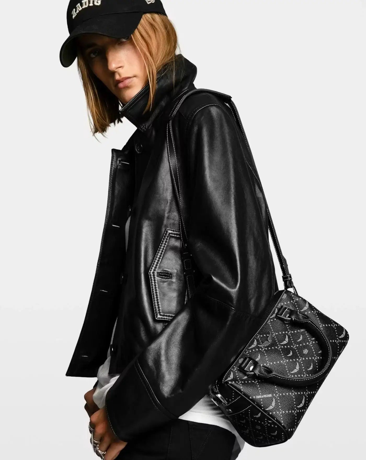 Bolso Zadig & Voltaire Sunny Vibe Monogram LWBA04164 011 ZADIG & VOLTAIRE 