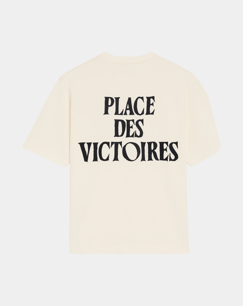 Camiseta Ami Paris Place Des Victoires Print UTS387726 136 AMI PARIS 