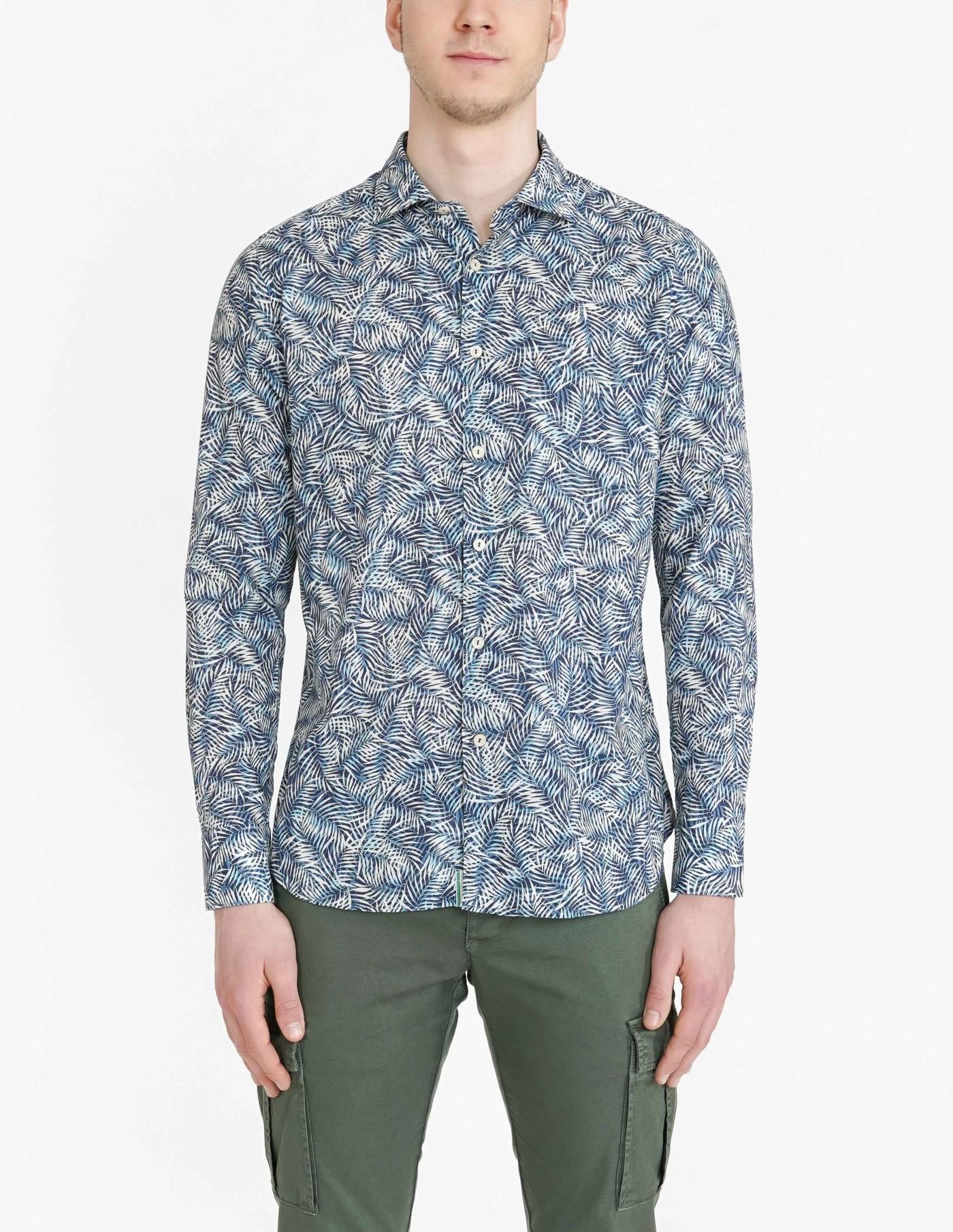 Camisa Tintoria Mattei Estampado 1RF4NJWFD4 88 TINTORIA MATTEI 
