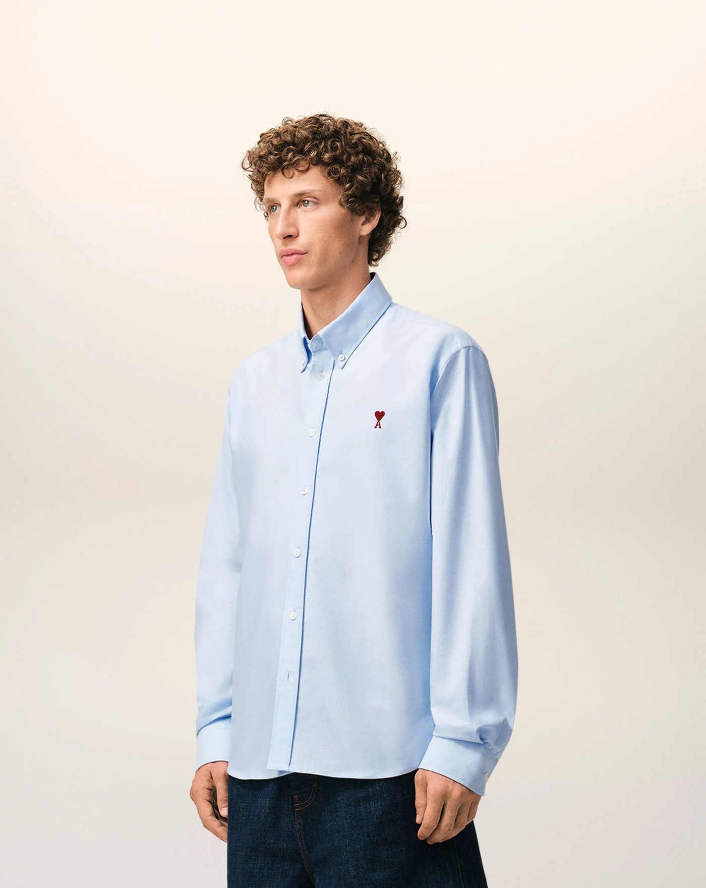 Camisa Ami Paris Ami de Coeur BFUSH063CO0031 450 AMI PARIS 