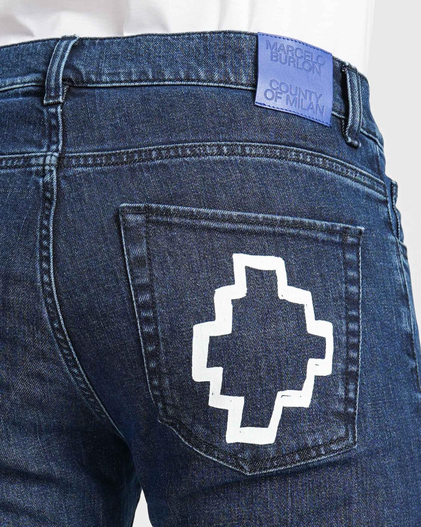 Denim Marcelo Burlon Wings CMYA028F21DEN004 4901 89 MARCELO BURLON 