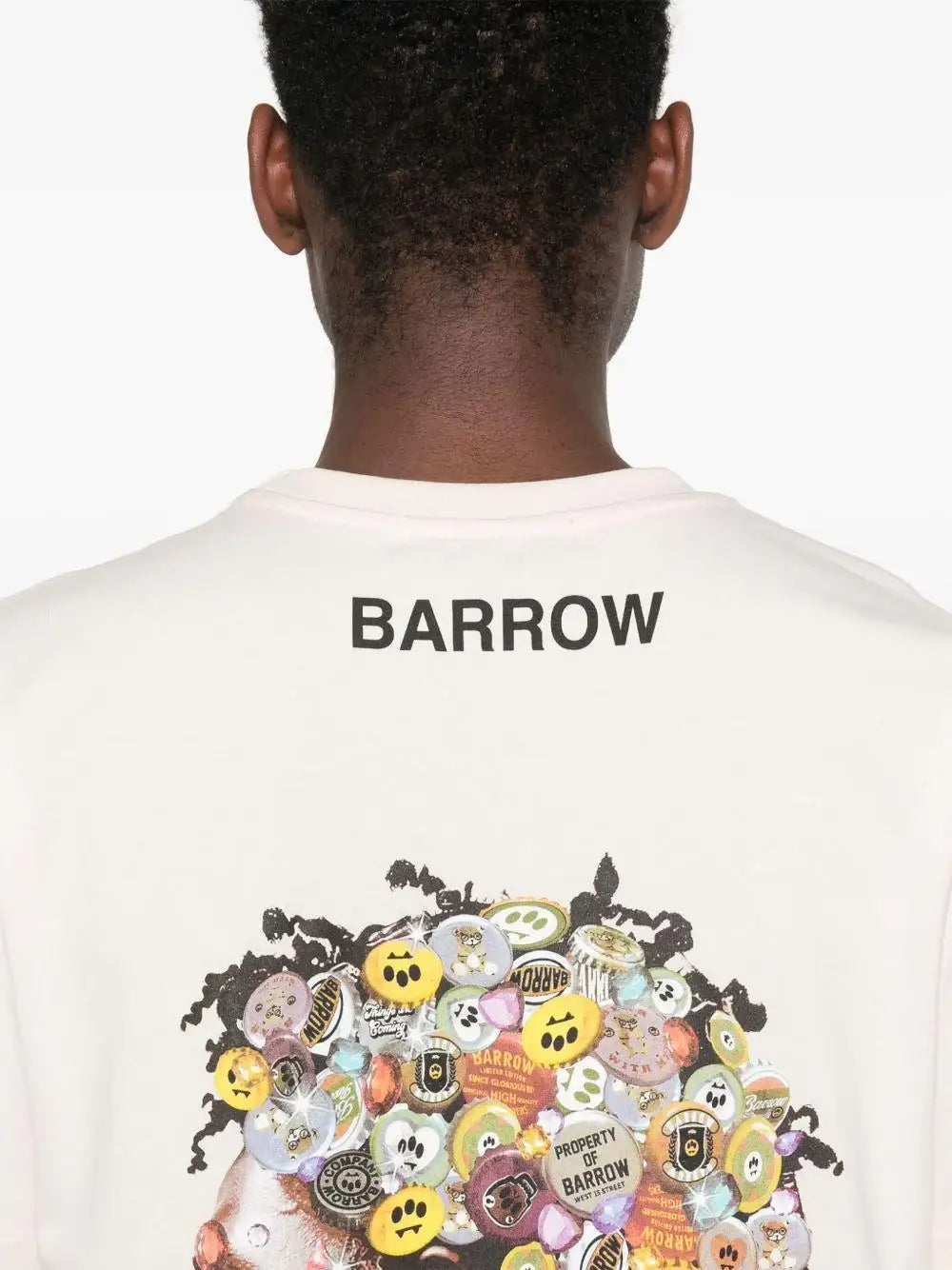 Camiseta Barrow Creative Madness S5BWUATH157 BW029 BARROW 