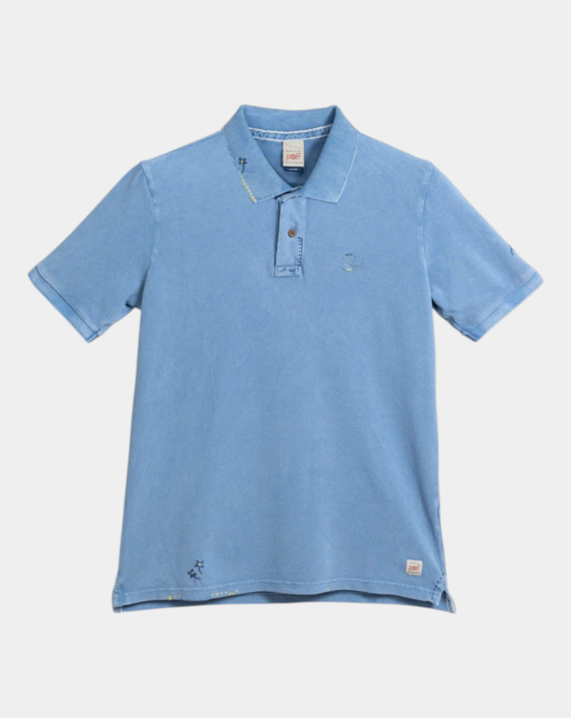 Polo Bob Basic BASIC R00488 CELESTE BOB 