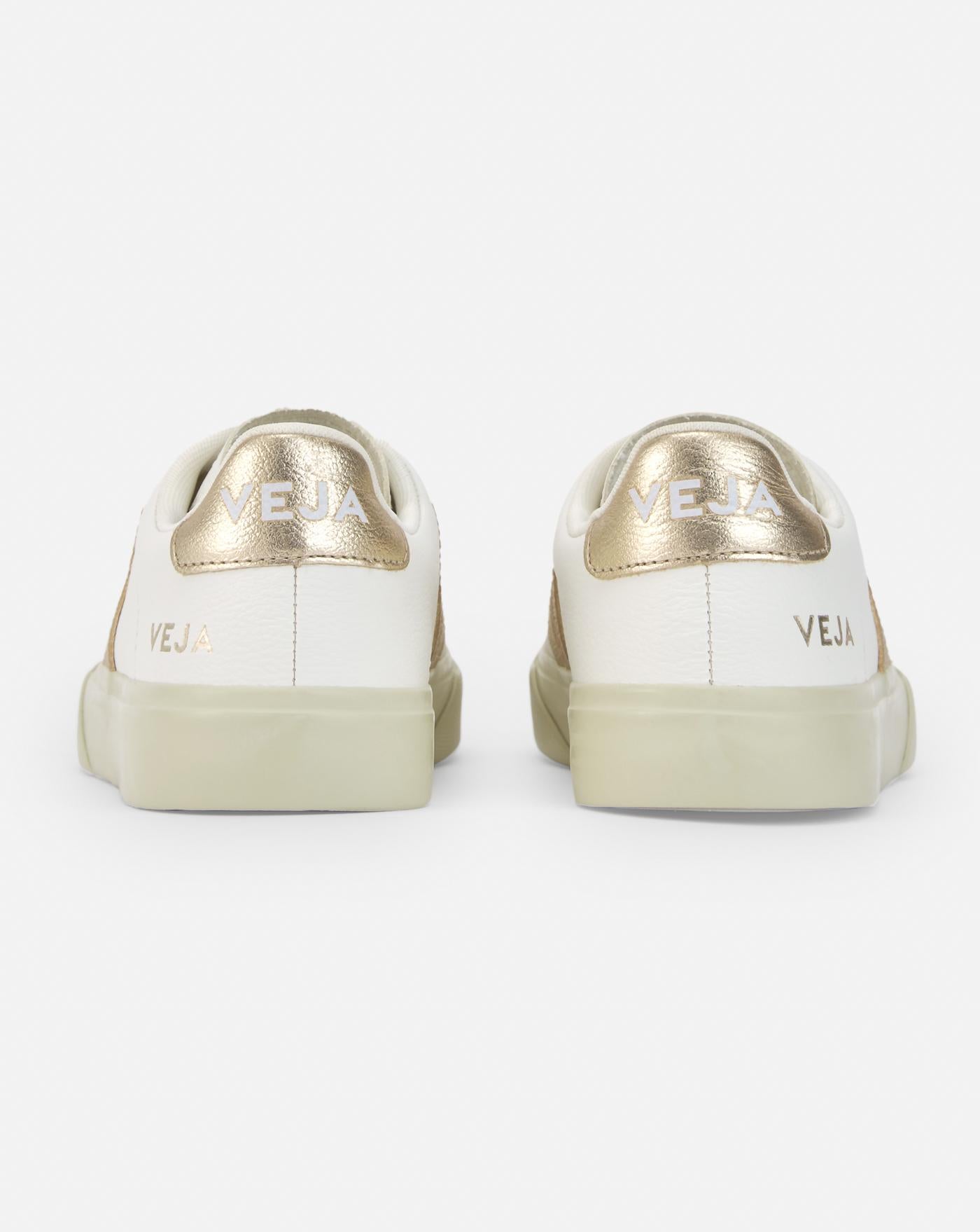 Zapatillas Veja Campo Leather Extra White Platine CP0503495A EXTRA-WHITE-PLATINE VEJA 