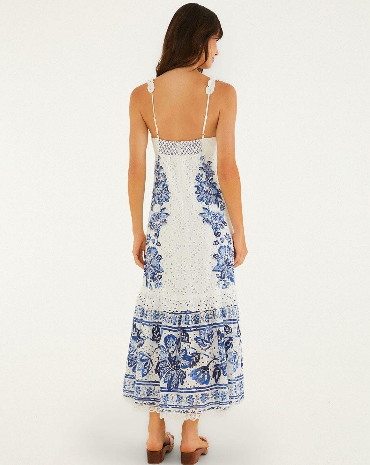Vestido Farm Rio Beautiful Nature Off-white 355530 OFF WHITE FARM RIO 