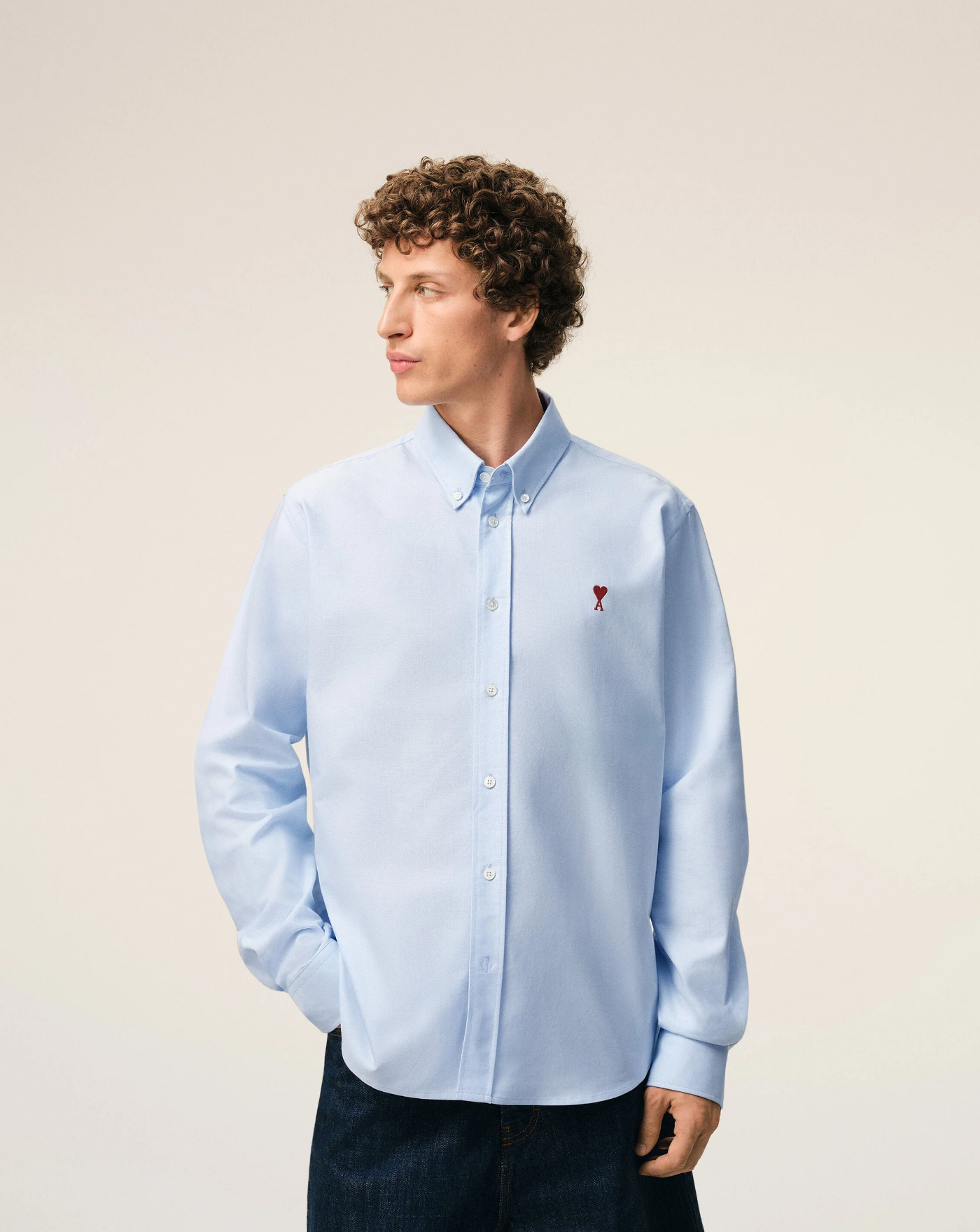 Camisa Ami Paris Ami de Coeur BFUSH063CO0031 450 AMI PARIS 